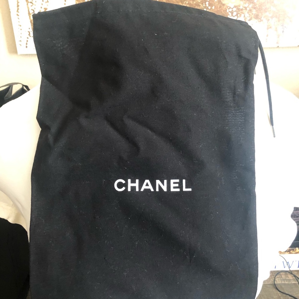 Chanel shoe dust bag